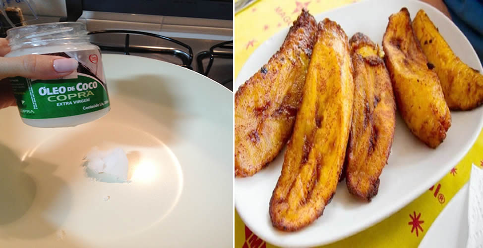 Como Fazer Banana Frita Com Pouca Gordura