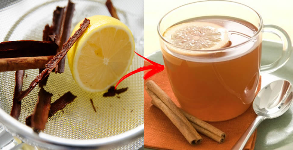 chá de limão e canela para emagrecer