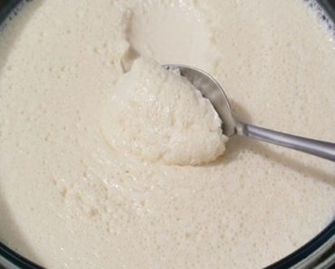 receita caseira de mousse de leite em pó